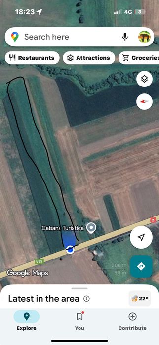 Teren de vanzare 1.5h slobozia dupa linia ferata , si alta pacela 1he