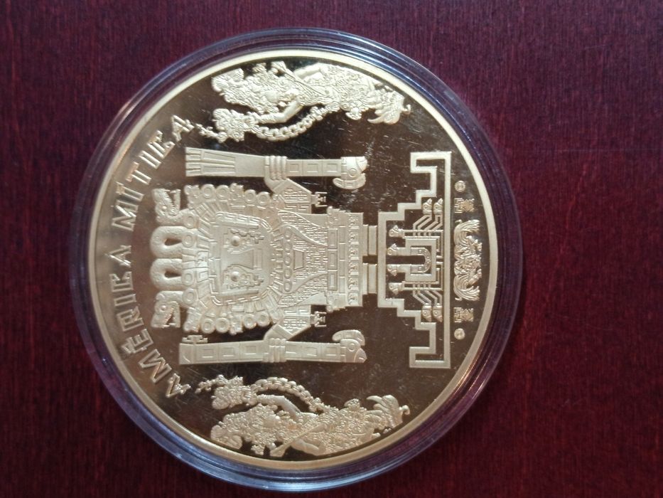 Позлатен плакет"Мистична Америка"