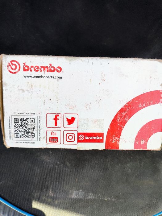 Задни накладки Brembo Mitsubishi Space star Carisma  Volvo S 40