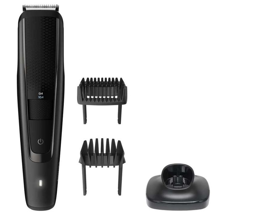 Aparat de tuns barba Philips BT5515/20, 40 de setari 0.4-20 mm, husa