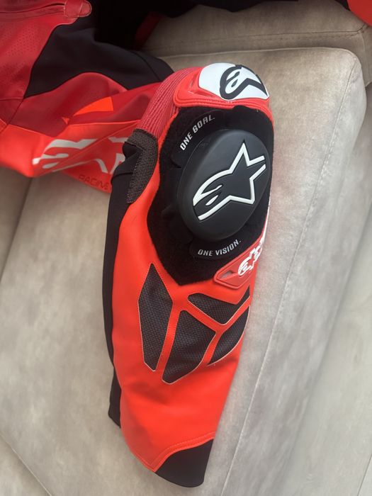 Alpinestars GP Plus V4 Sprint Rosu Fluo/Negru  Marimea 56