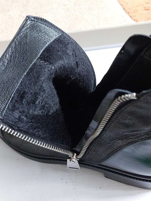 Дамски кожени боти