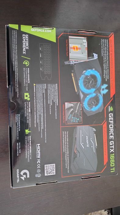 Видео карта gigabyte gtx 1660 ti нова
