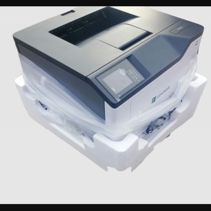 Imprimanta Lexmark ms531 last toner alb negru  pret mic pe pagina printata