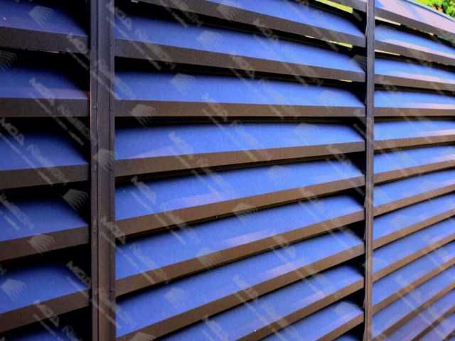 Забор жалюзи от производителя