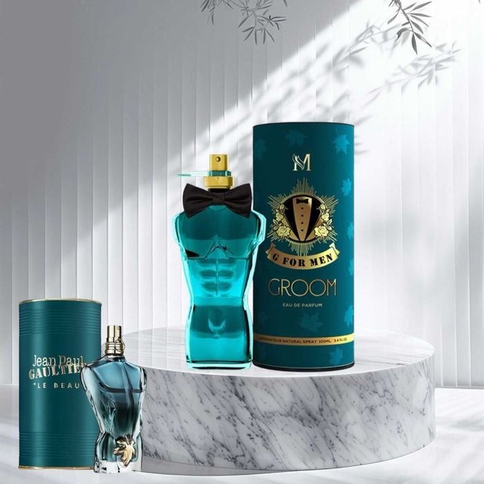 Apa de parfum G for man Groom 100 ml + mini dozator reincarcabil