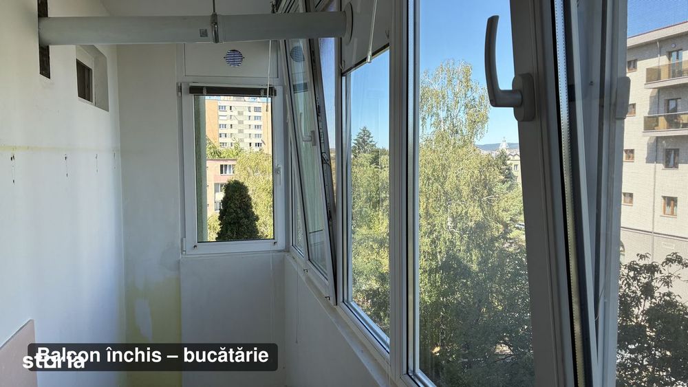 Gheorgheni | 2 camere decomandat | 50,16 m² + 2 balcoane închise — fotografia 3