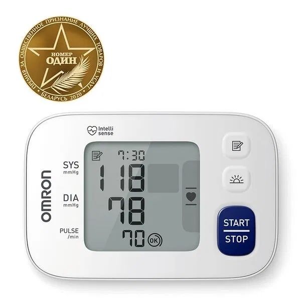 Танометр Omron RS4 на запястье