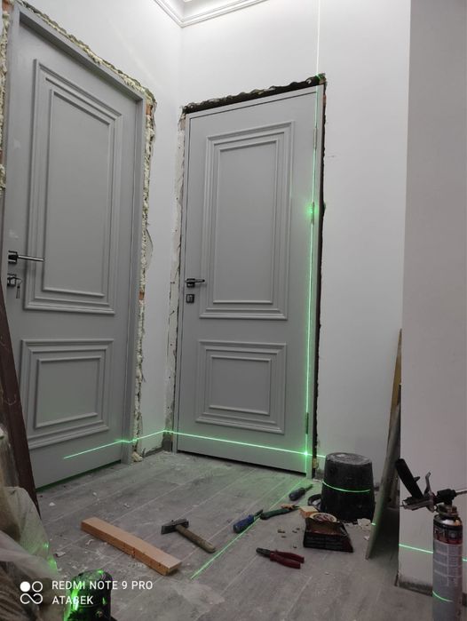 Установка дверей