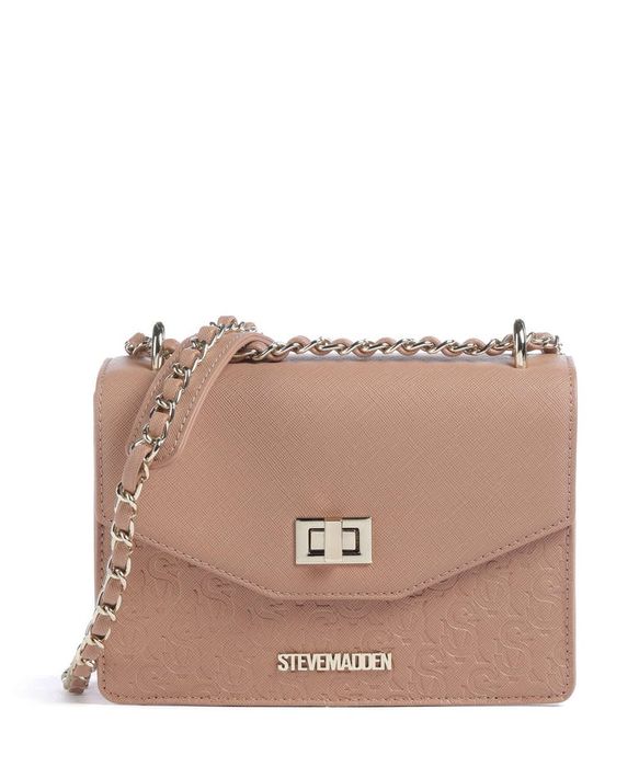 Оригинална дамска чанта Steve Madden - Пудра розова