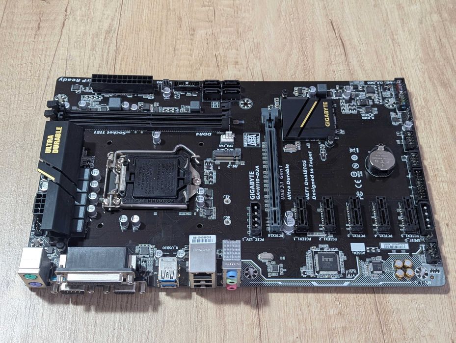 Placa de baza Gigabyte H110-D3A, LLA 1151, DDR4,