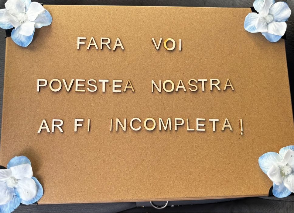 Cutii cadou personalizate pentru cele mai speciale momente!        (Prețurile difera in funcție de modelul ales .)