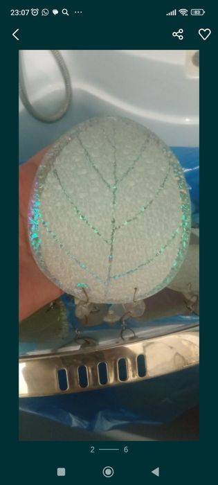 Люстра лёгкая большая город