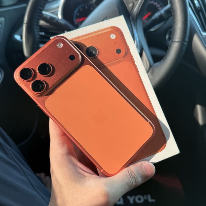 iPhone 17proMax Orange 256gb J/A 99% Full