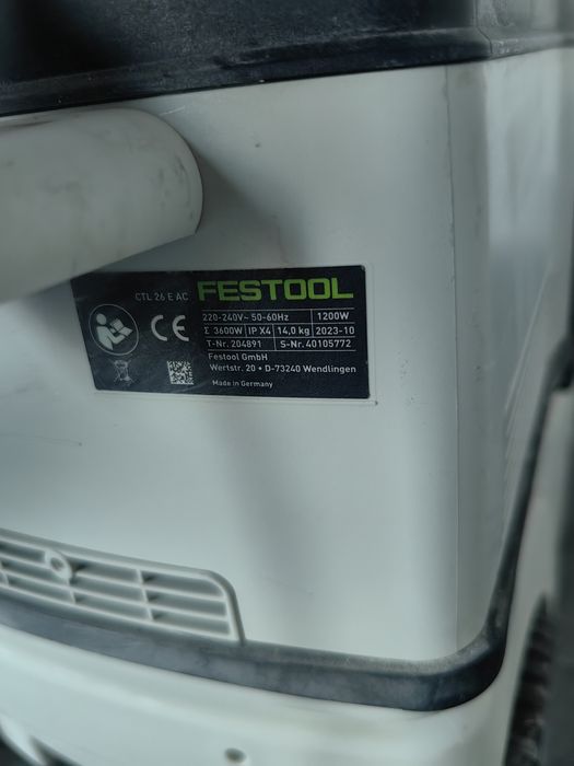 Прахосмукачка Festool CTL 26 E AC-Renofix