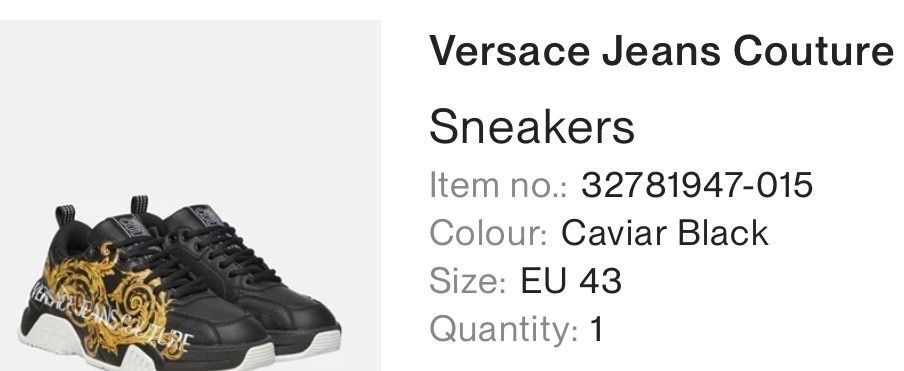 Versace Jeans Couture маратонки,EU43 – ОРИГИНАЛНИ, лично предаване 70€