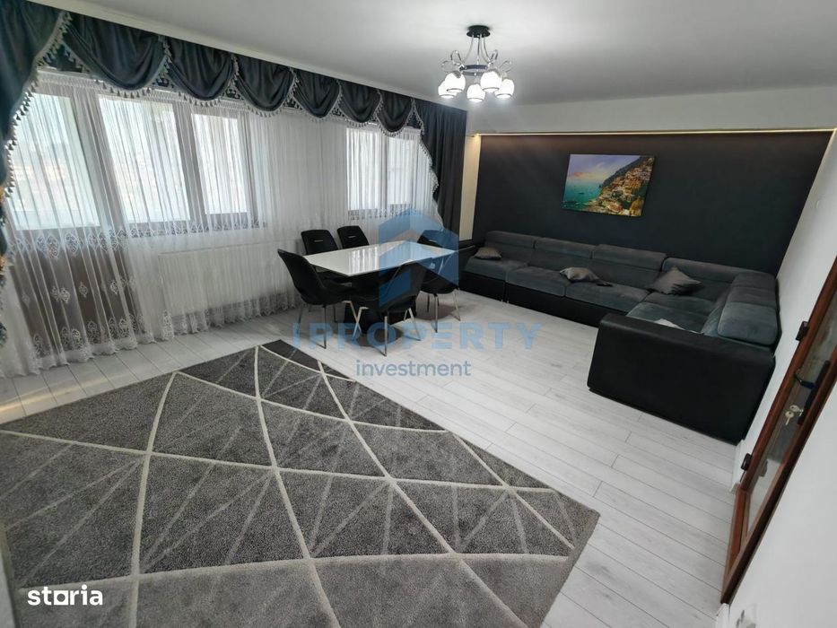 Rahova- Alexandriei | 3 camere | Mobilat luxos | 87 mp utili |