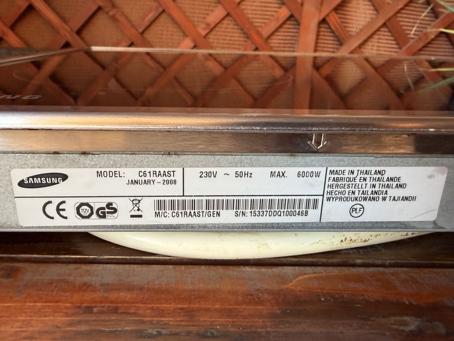 Vand plita vitroceramica  Samsung