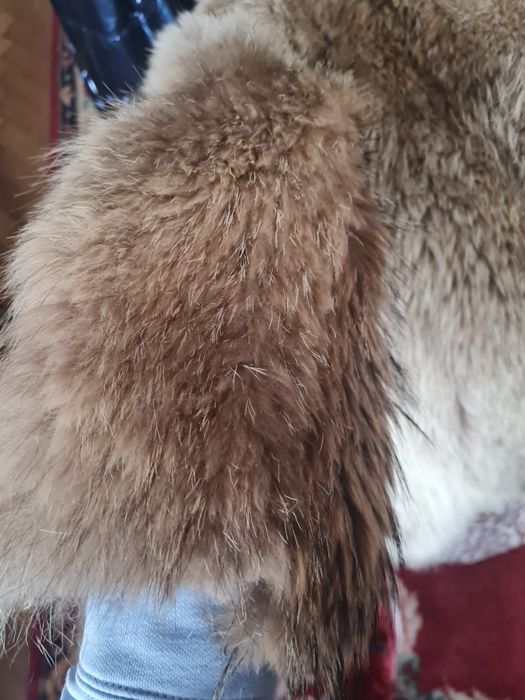 Haina de blana naturala vulpe