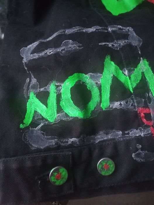 Jachetă rock alternativ ORIGINALA  Ramones ,Nirvana ,Caspers