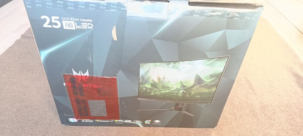 Monitor Acer Predator de 144 hz ips fhd