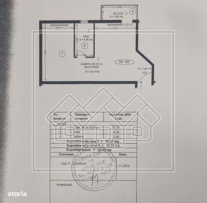Apartament 3 camere de vanzare in Sibiu - 80 mp, la cheie