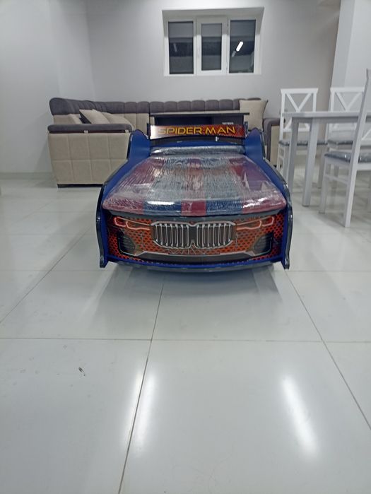 Детский кравать машина. Detskiy kravat mashina