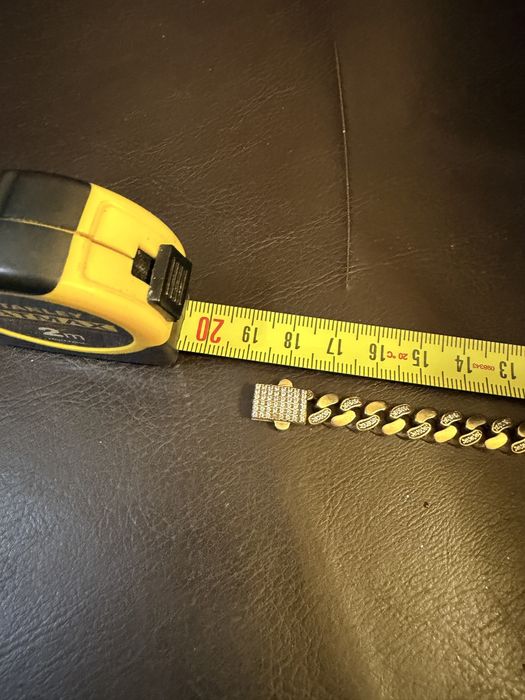 Bratara aur 14 k cuban 13 gr. 19 cm. Cu certificat pret 5850 lei