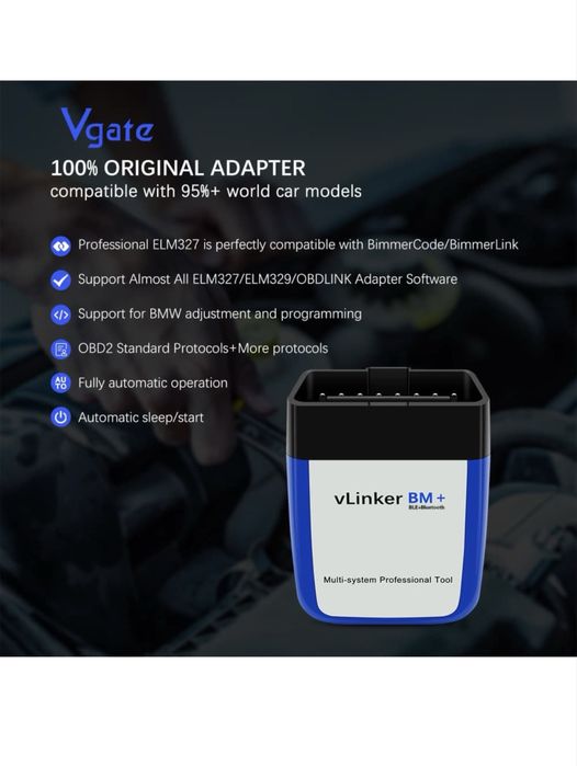 Tester Bmw cu aplicatie pe telefon