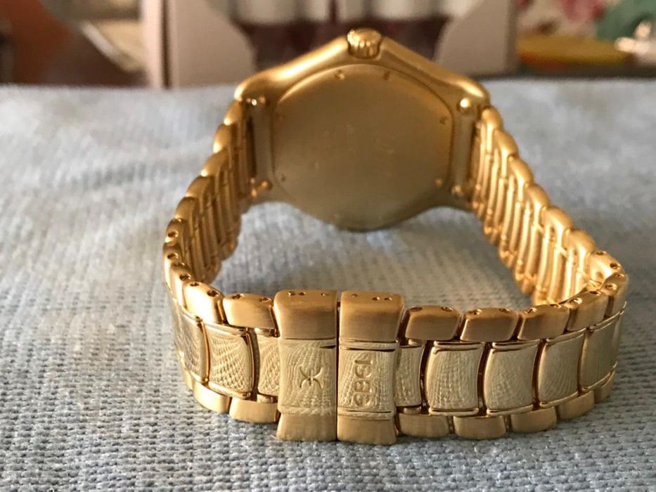 Часовник злато диаманти перлен  18 карата масивен EBEL златен