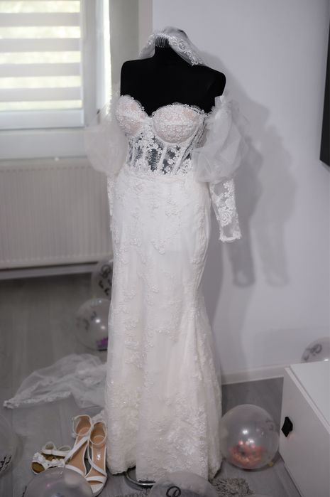 Rochie mireasă sirenă