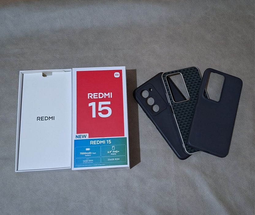 Smartfon Redmi 15, 8/256 GB
IPS-displei, 50 MP, 7000 mAh, 33 Vt