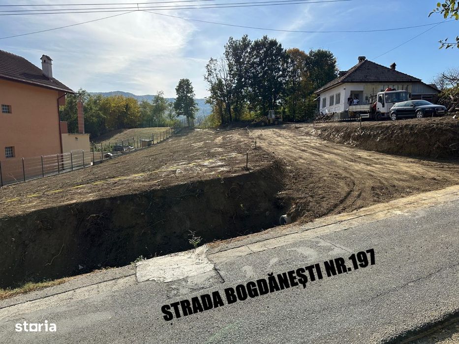 Parcele (plațuri de casǎ) si casǎ+teren com. Bujoreni, sat Bogdǎneşti