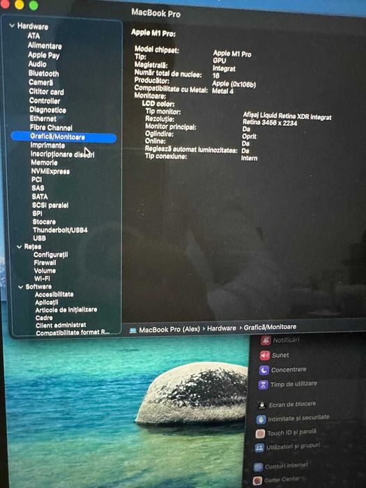 MacBook Pro 16-inch – Model 2021 (A2485) – CPU 10-core, GPU 16-core