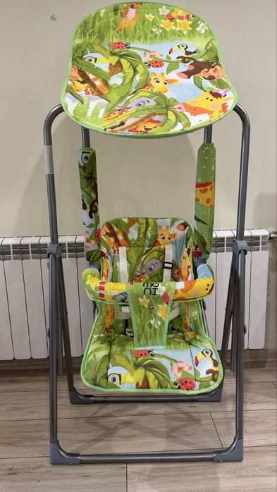 МОНИ Градинска люлка със сенник FUNNY ЗЕЛЕНА