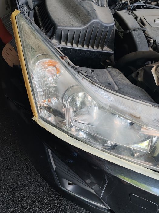 Установка би лед линз полировка фар