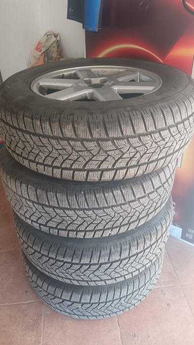 Jante Volvo 5/108 + cauciucuri noi M+S 235/65/17 H