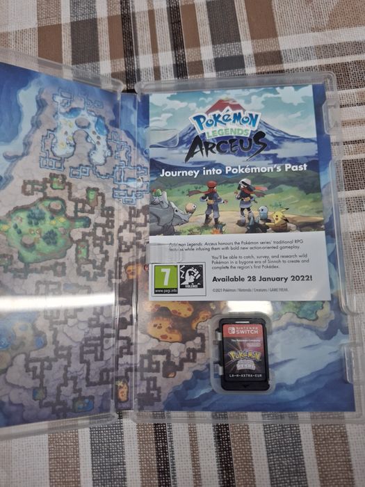 Nintendo Switch Oled+Zelda Botw и Pokemon Sp