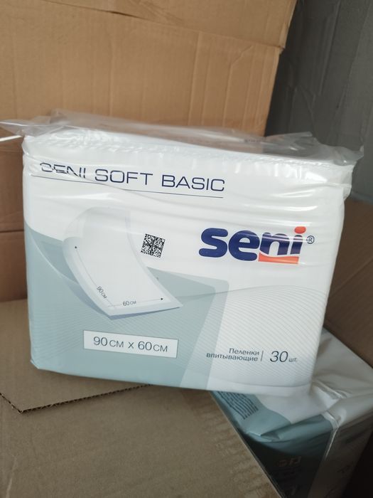 Памперсы ПЕЛЕНКИ Seni 90×60см 12 пачек