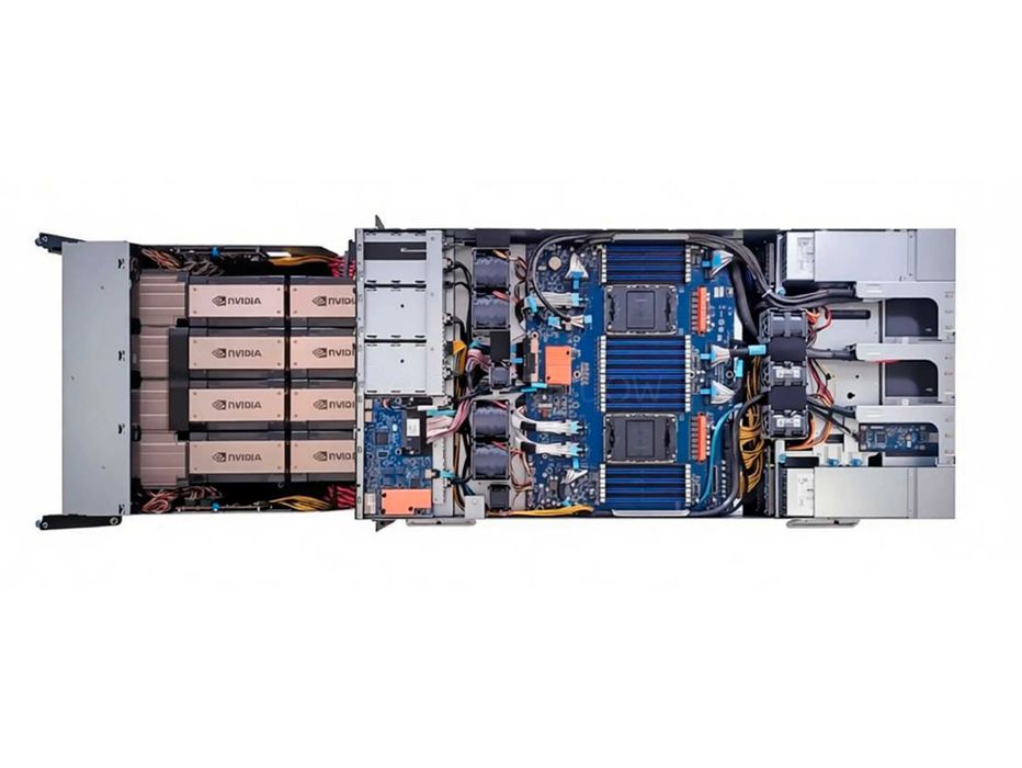 Сервер Nvidia H100 x 8 GPU