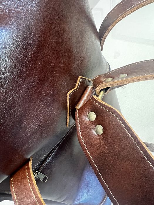 Geanta de piele - rucsac