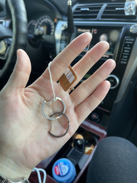 Серьги бриллиант