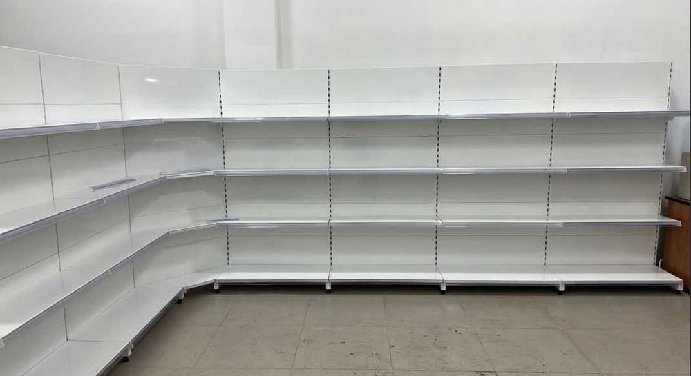 Стеллажи полки торговый
