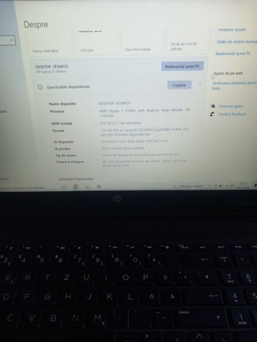 Laptop HP Windows 10
