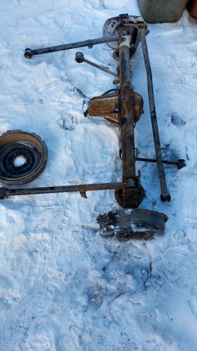 Задний мост ваз 2101 с редуктором