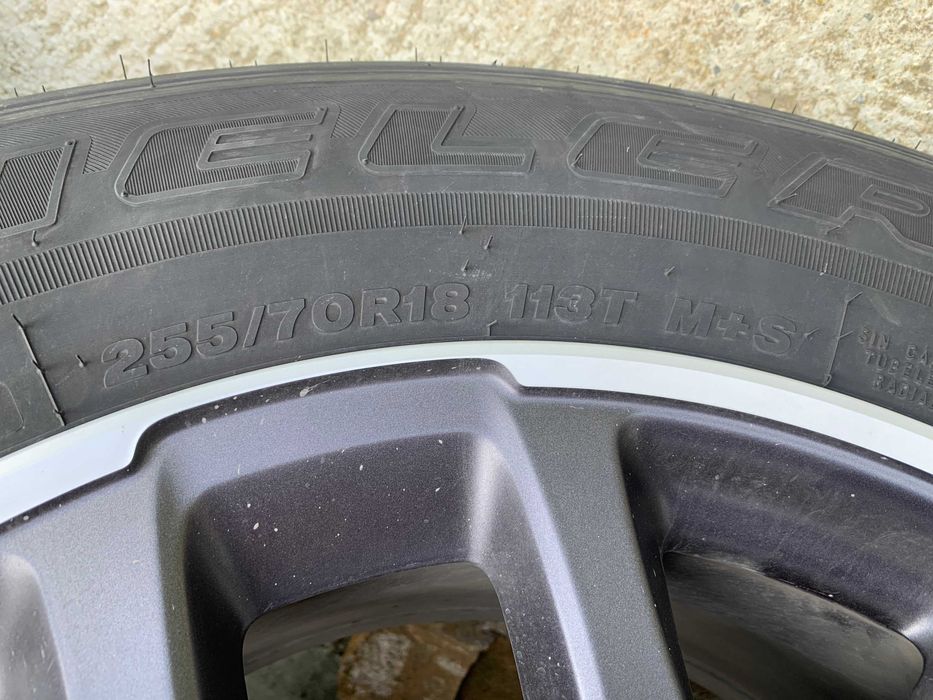 5 х Jeep Wrangler / Gladiator 255/70R18 гуми с джанти
