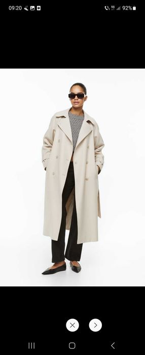 Trench nou HM,marimea M