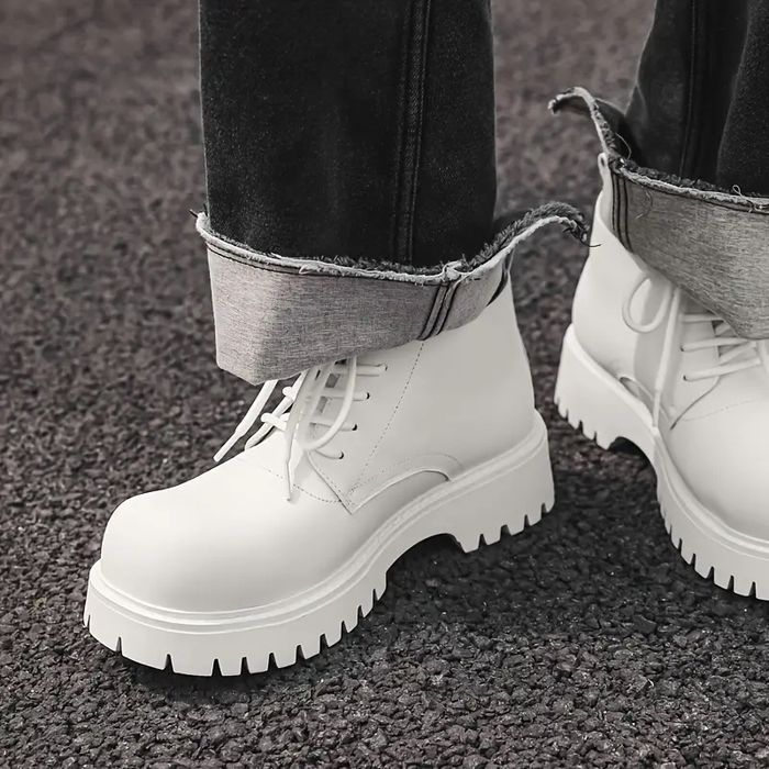 Ботинки белые 43 размер