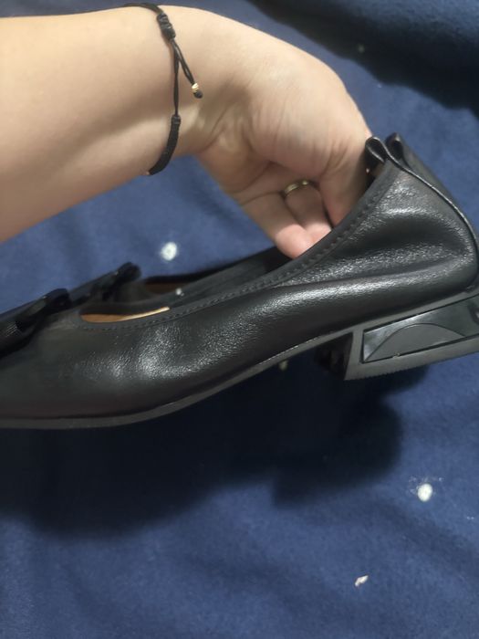 Balerini din piele naturala moale