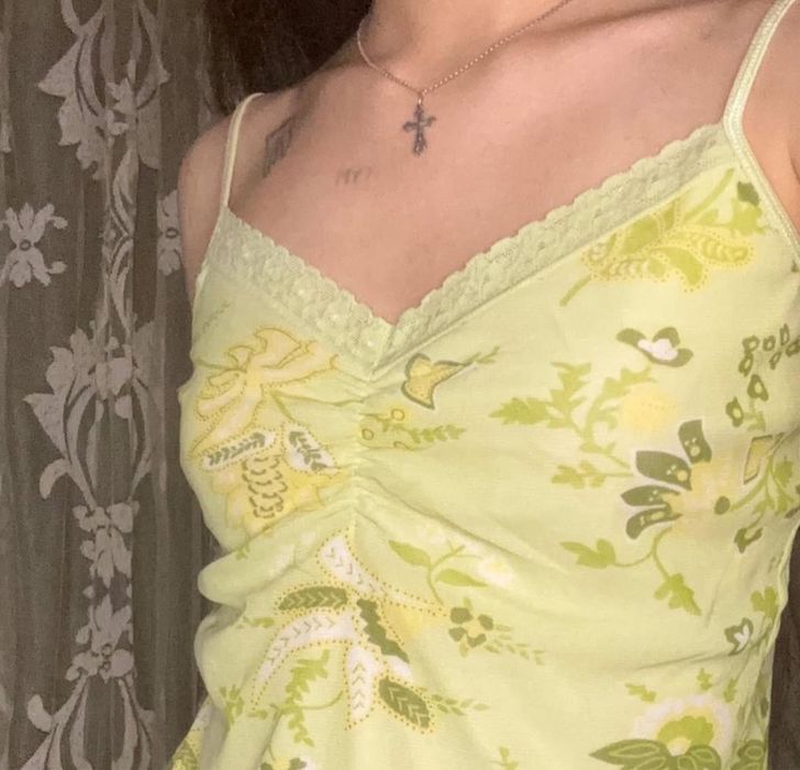 Топ с кружевом